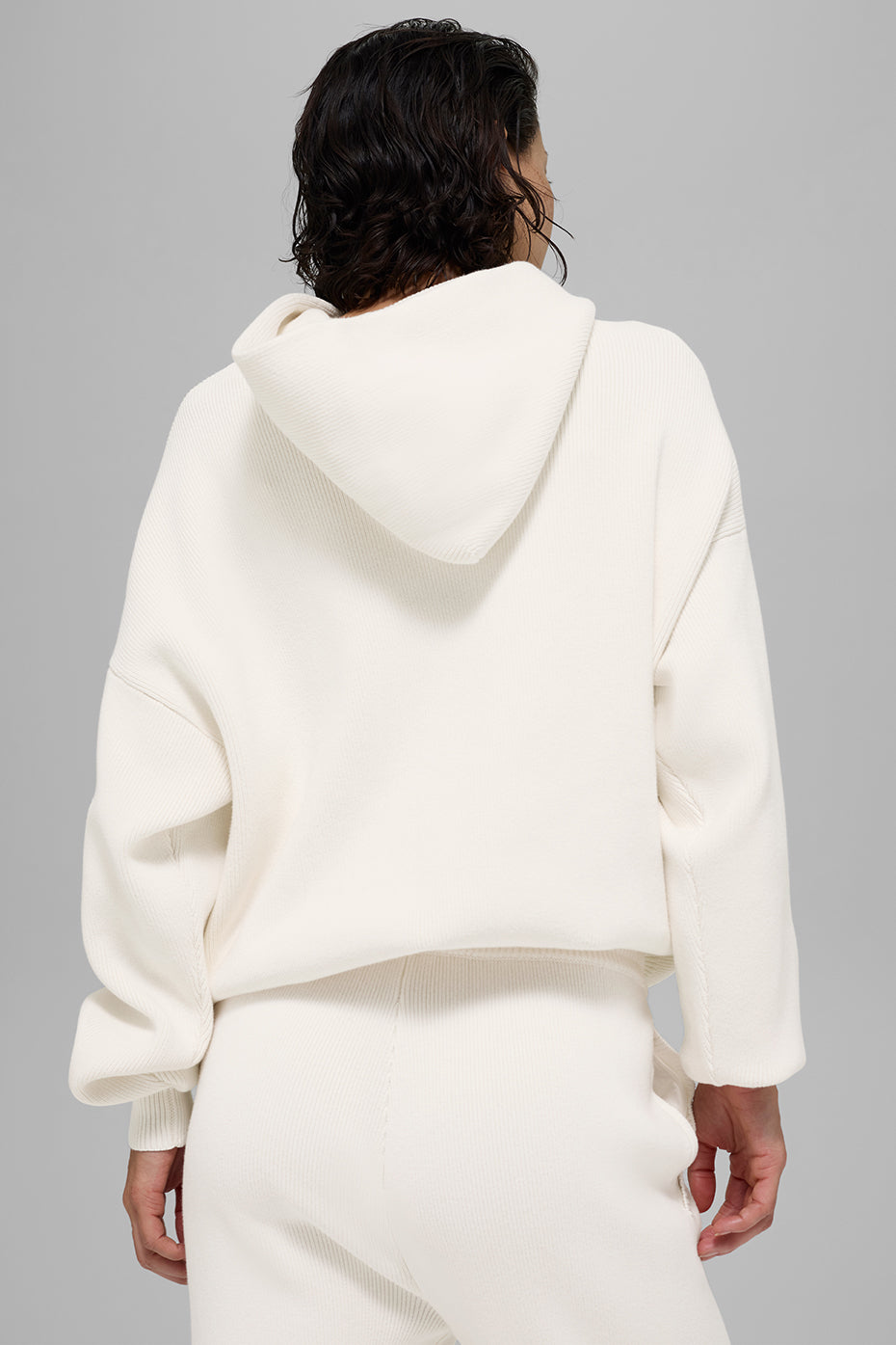 Pull À Capuche Scholar - Ivory