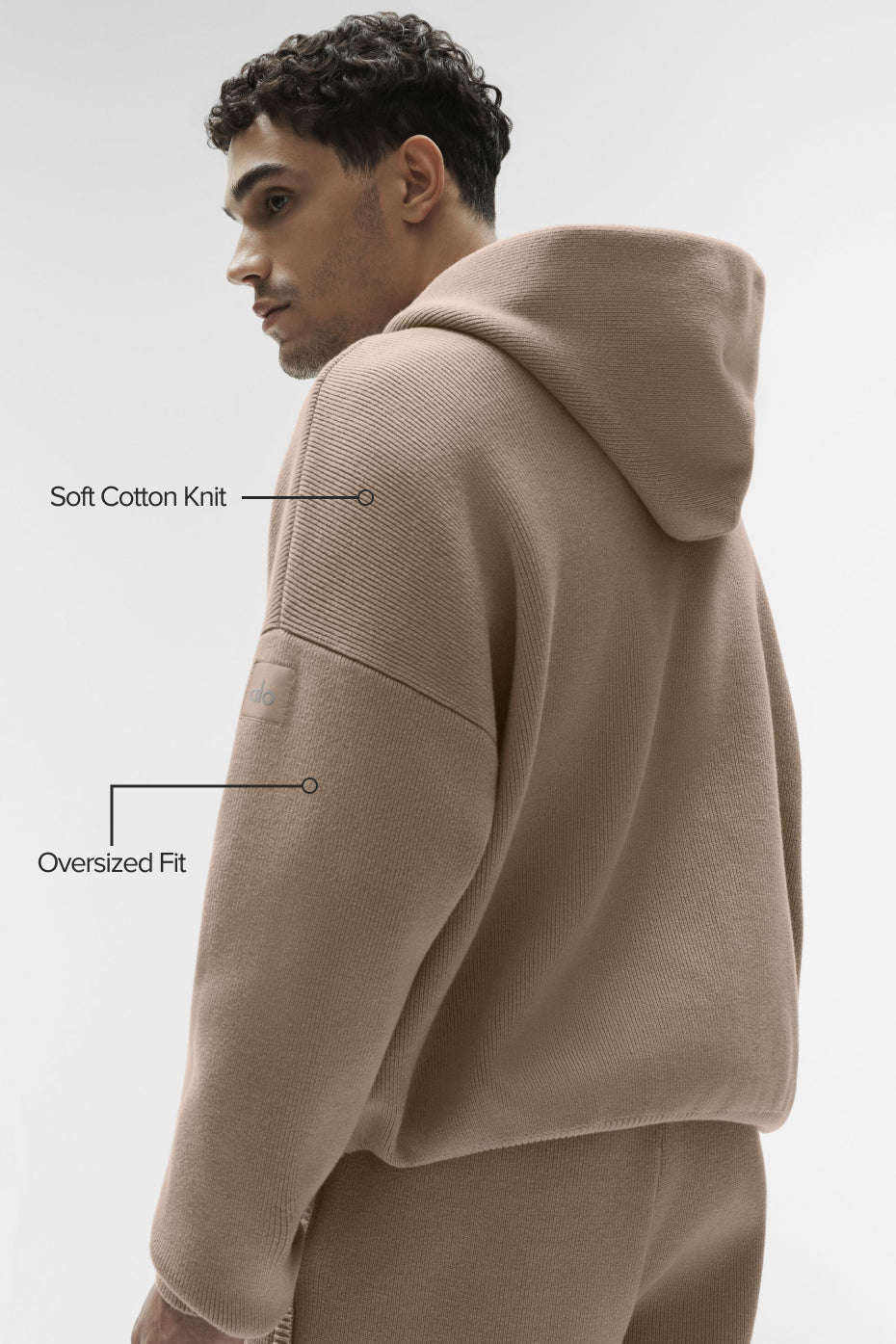 Pull À Capuche Scholar - Gravel