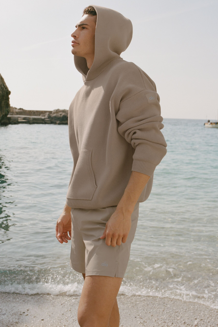 Pull À Capuche Scholar - Gravel