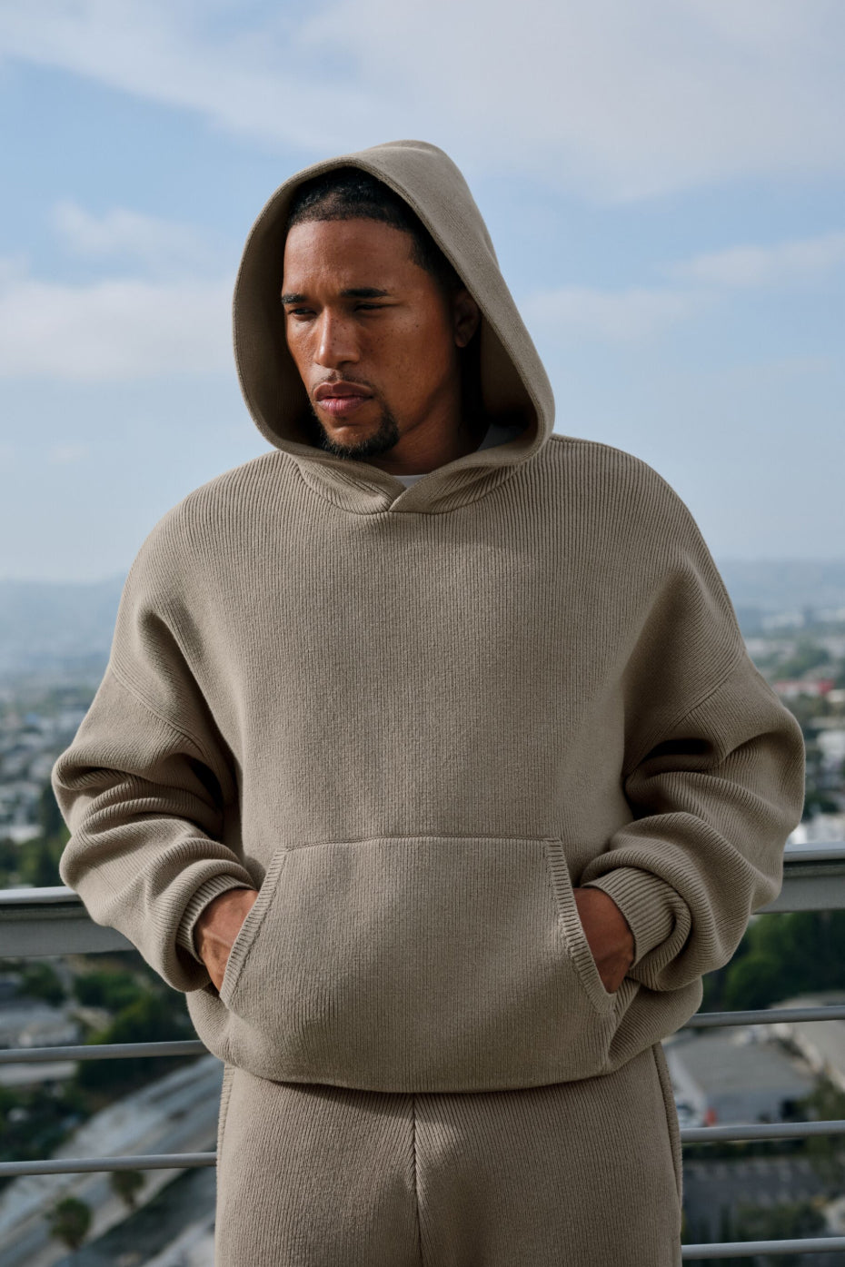 Pull À Capuche Scholar - Light Cocoa