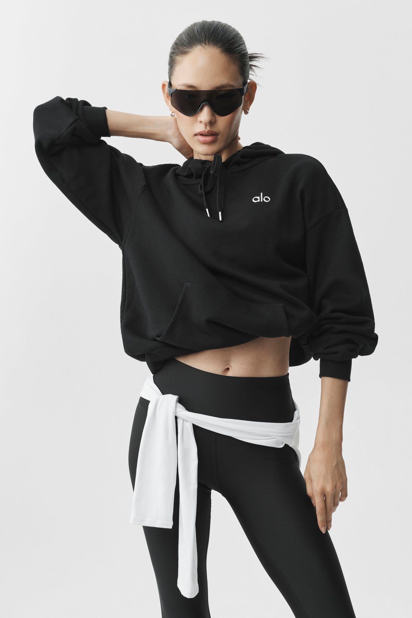 Sweat À Capuche Accolade - Noir