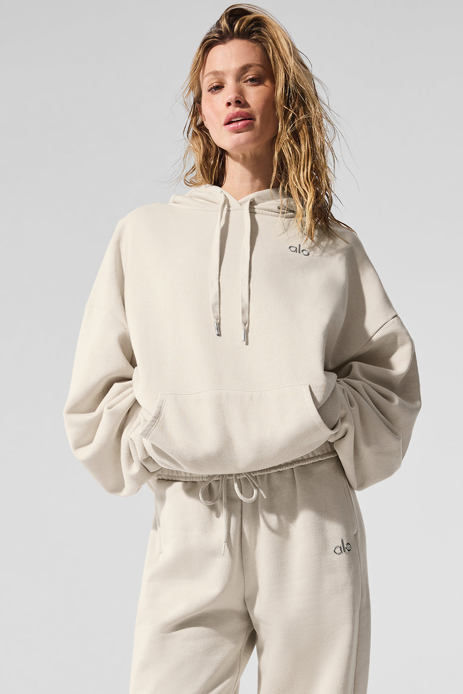 Sweat À Capuche Accolade - Bone