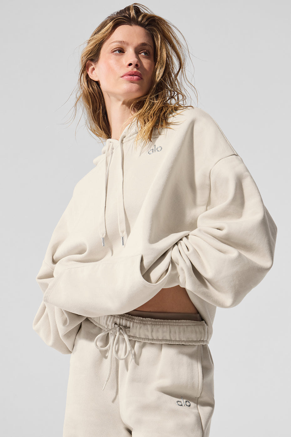 Sweat À Capuche Accolade - Bone