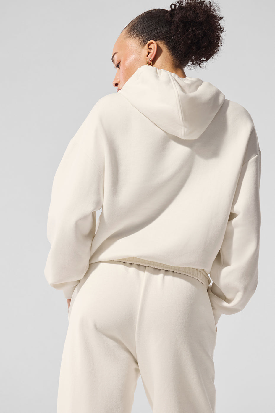 Sweat À Capuche Accolade - Ivory