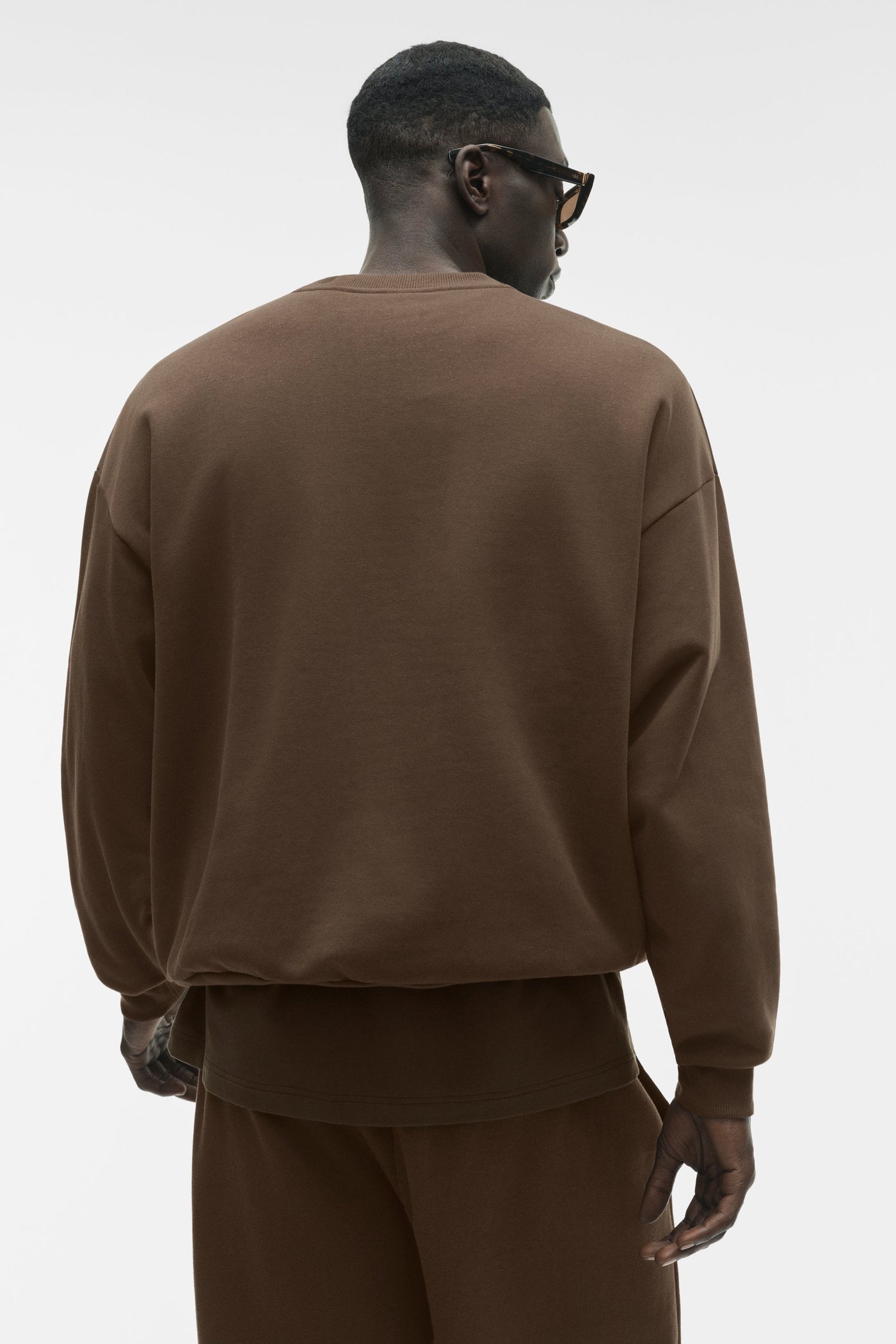 Pull Col Ras-Du-Cou Accolade - Espresso