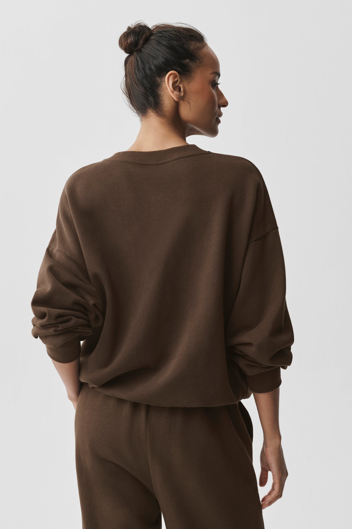 Pull Col Ras-Du-Cou Accolade - Espresso