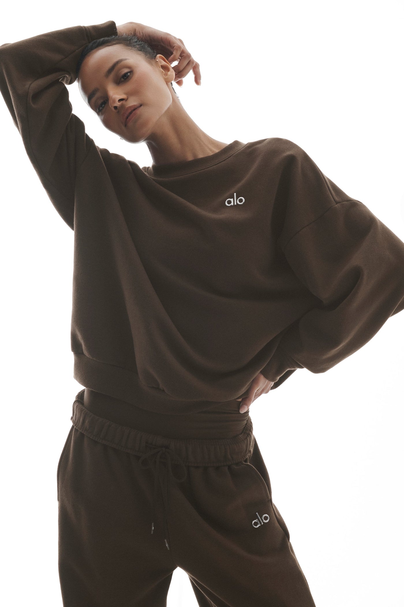 Pull Col Ras-Du-Cou Accolade - Espresso