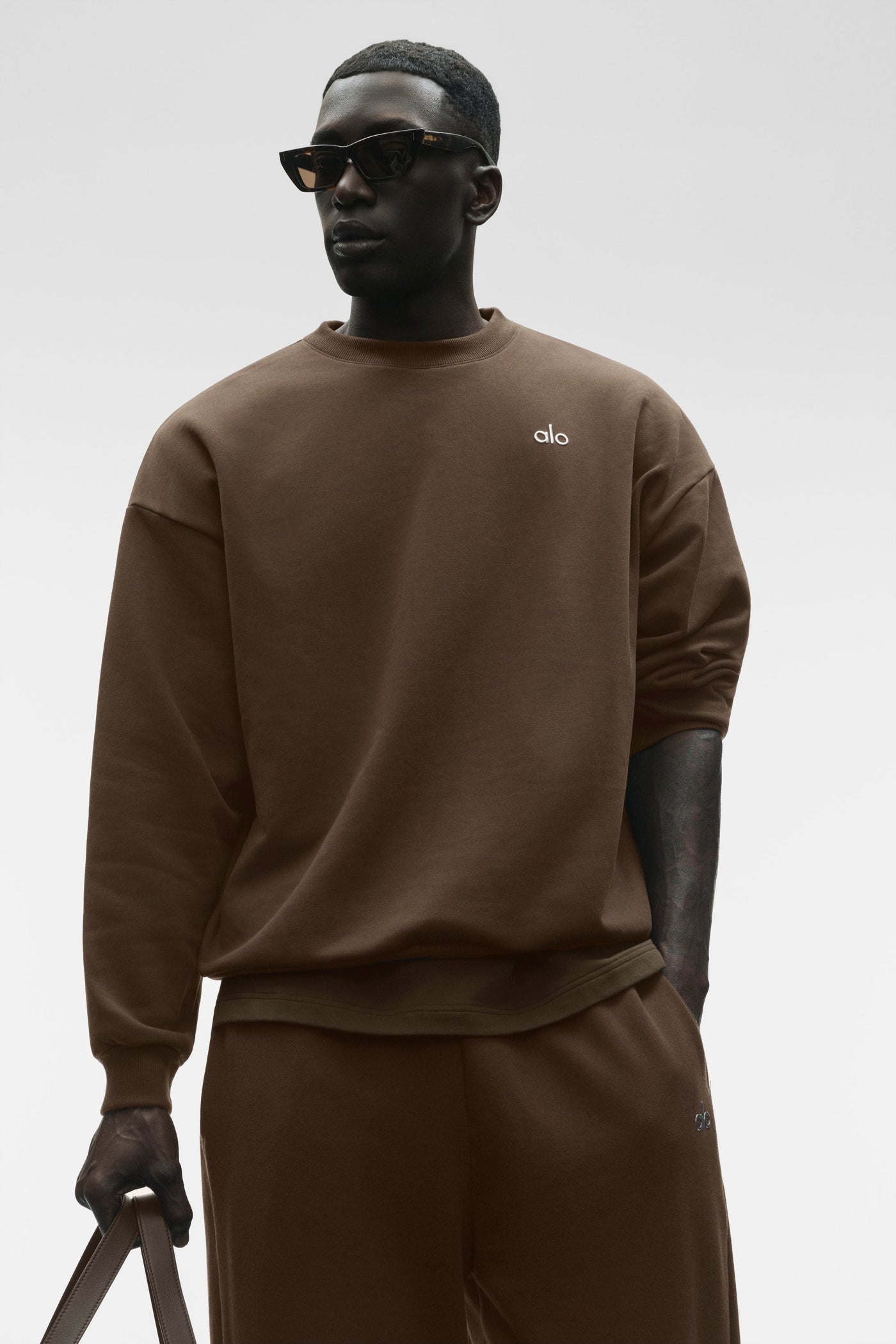 Pull Col Ras-Du-Cou Accolade - Espresso
