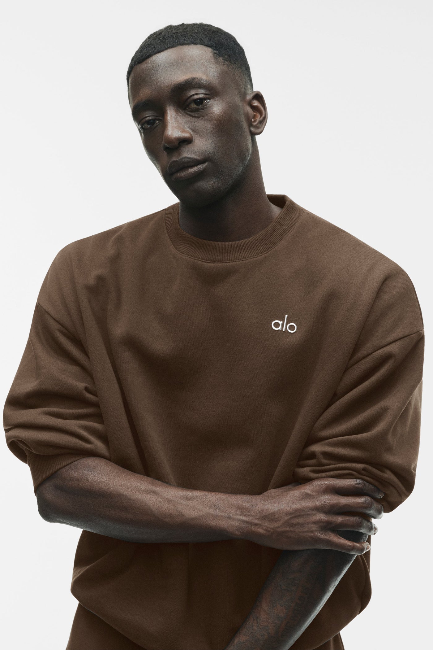 Pull Col Ras-Du-Cou Accolade - Espresso