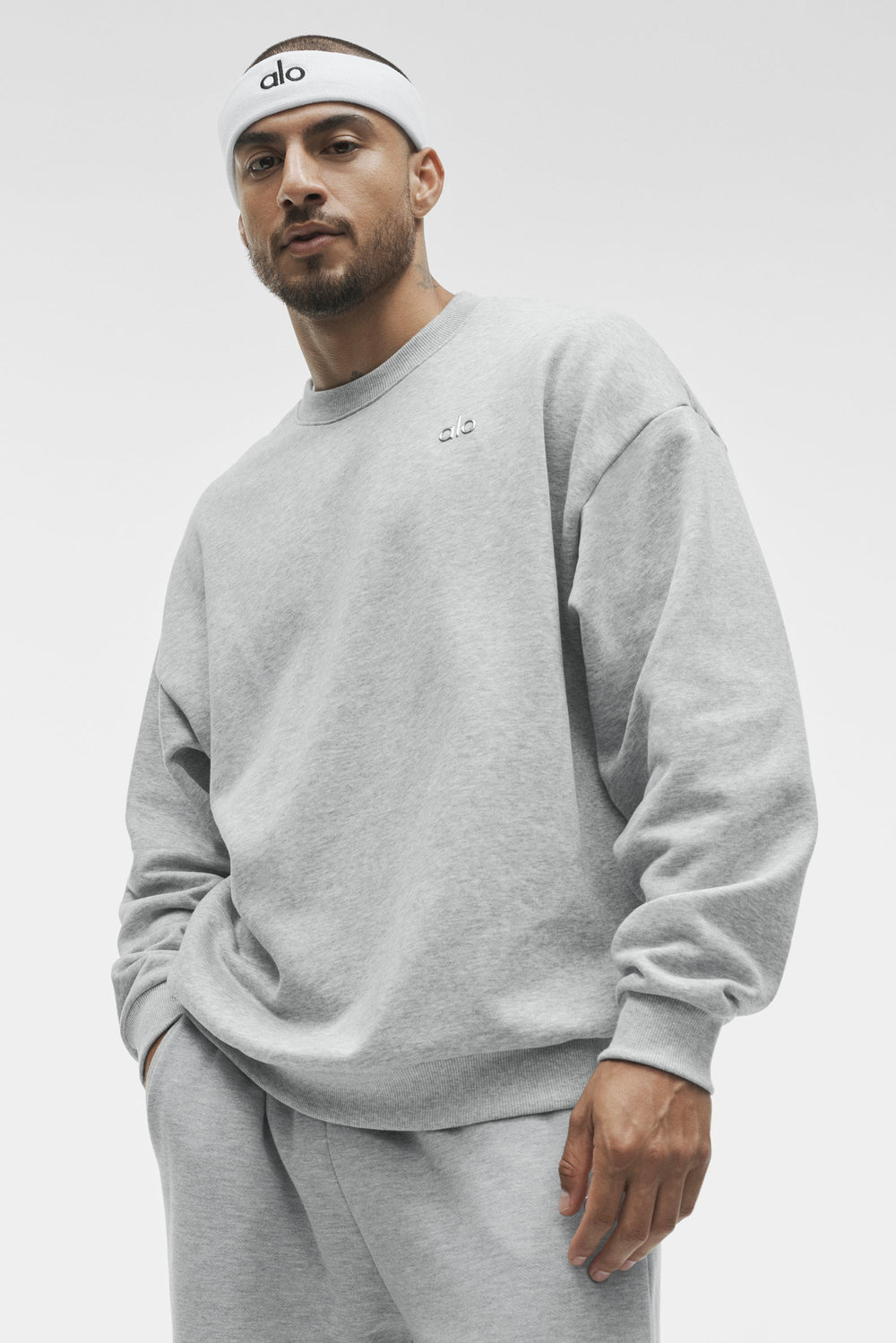 Pull Col Ras-Du-Cou Accolade - Athletic Heather Grey