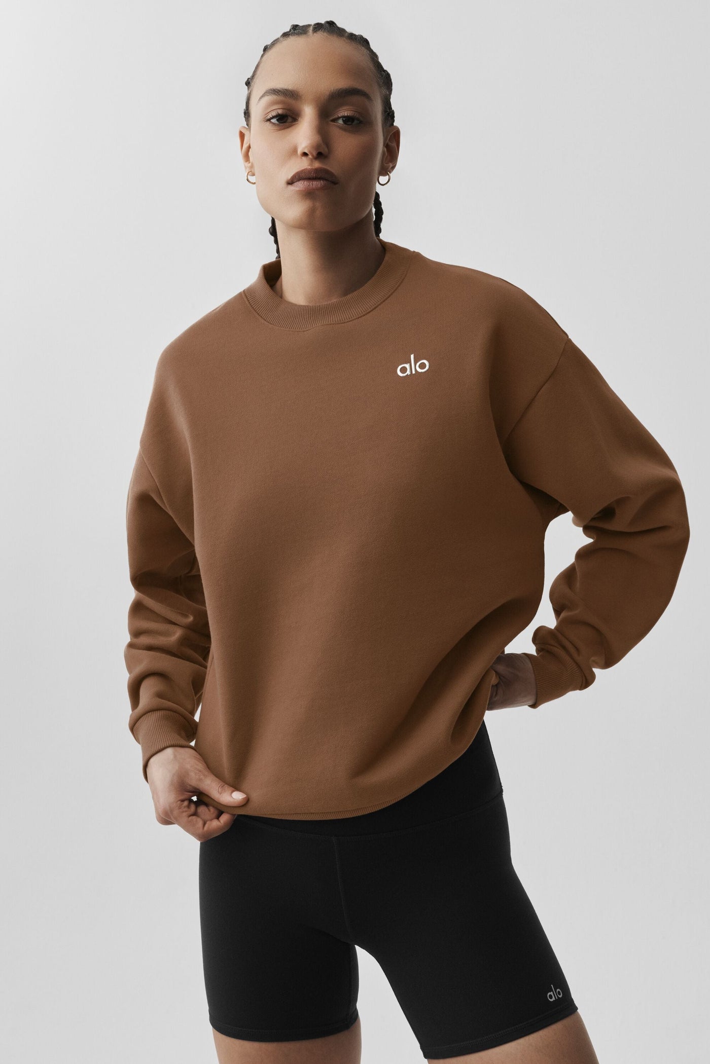 Pull Col Ras-Du-Cou Accolade - Sun Kissed Brown