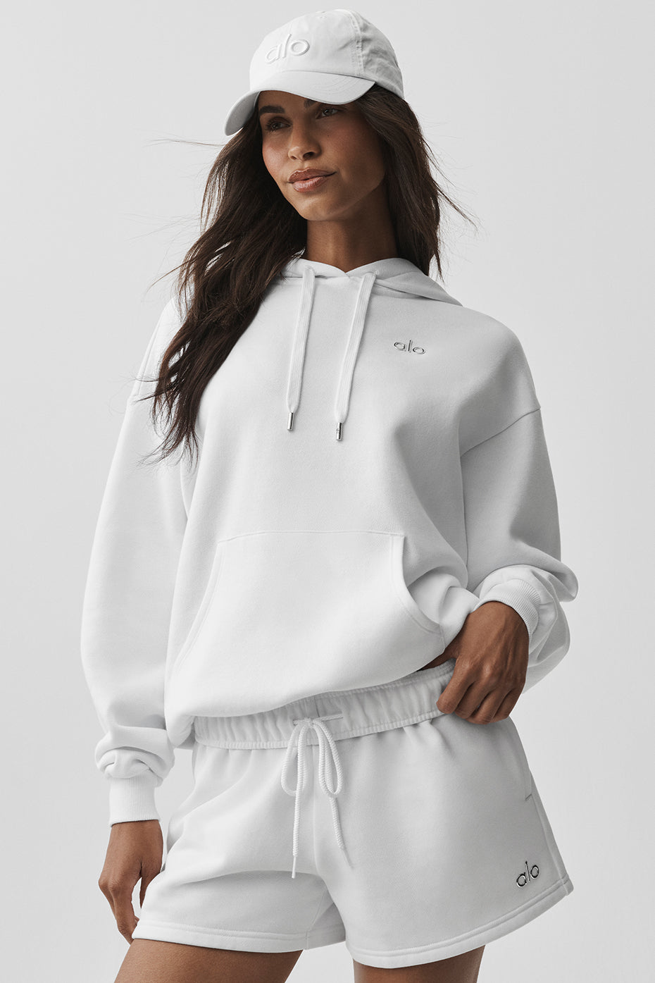 Sweat À Capuche Accolade - Blanc