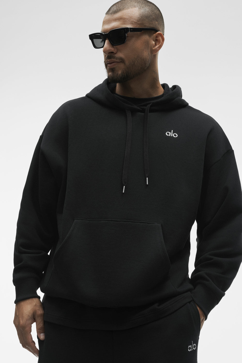 Sweat À Capuche Accolade - Noir