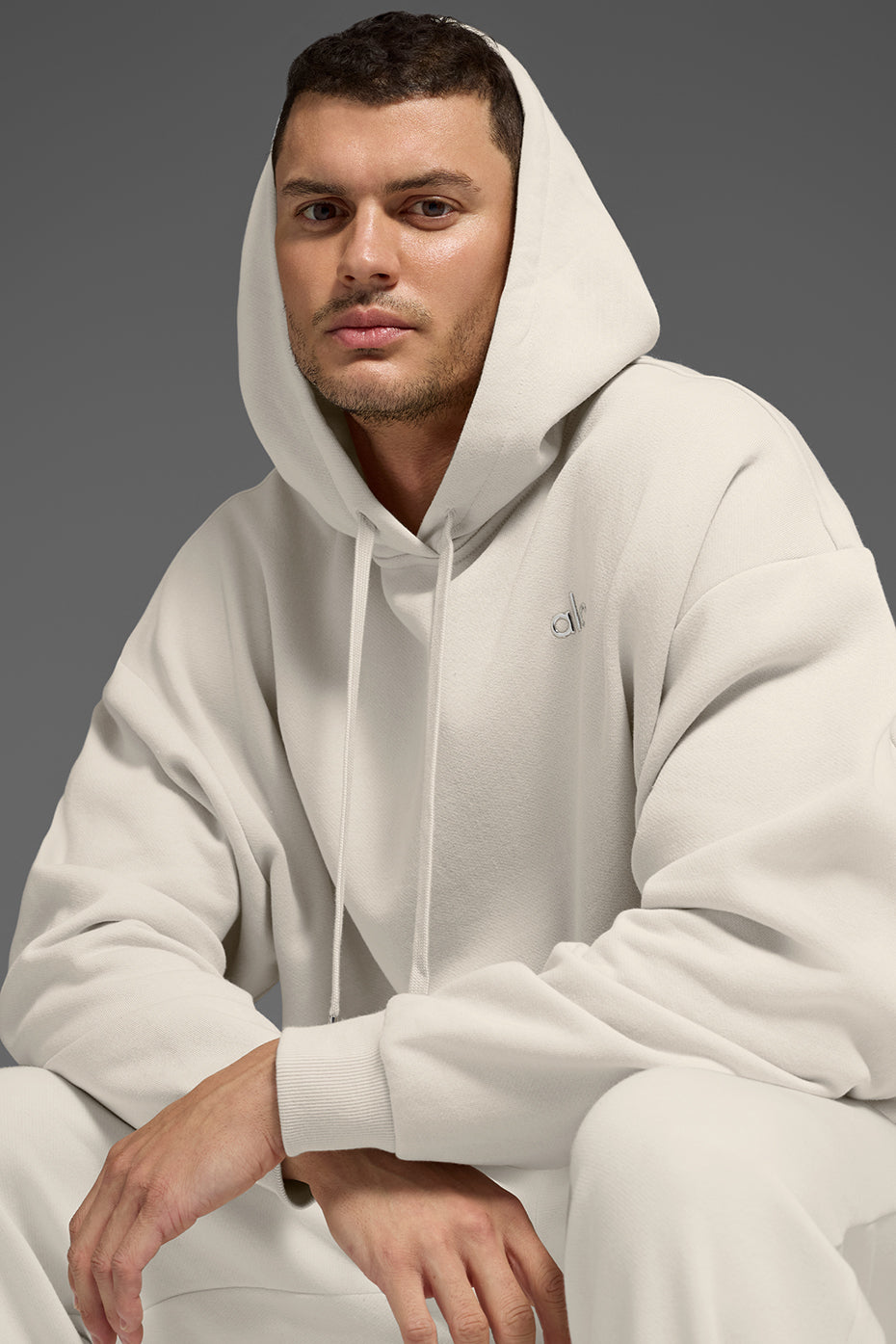 Sweat À Capuche Accolade - Bone
