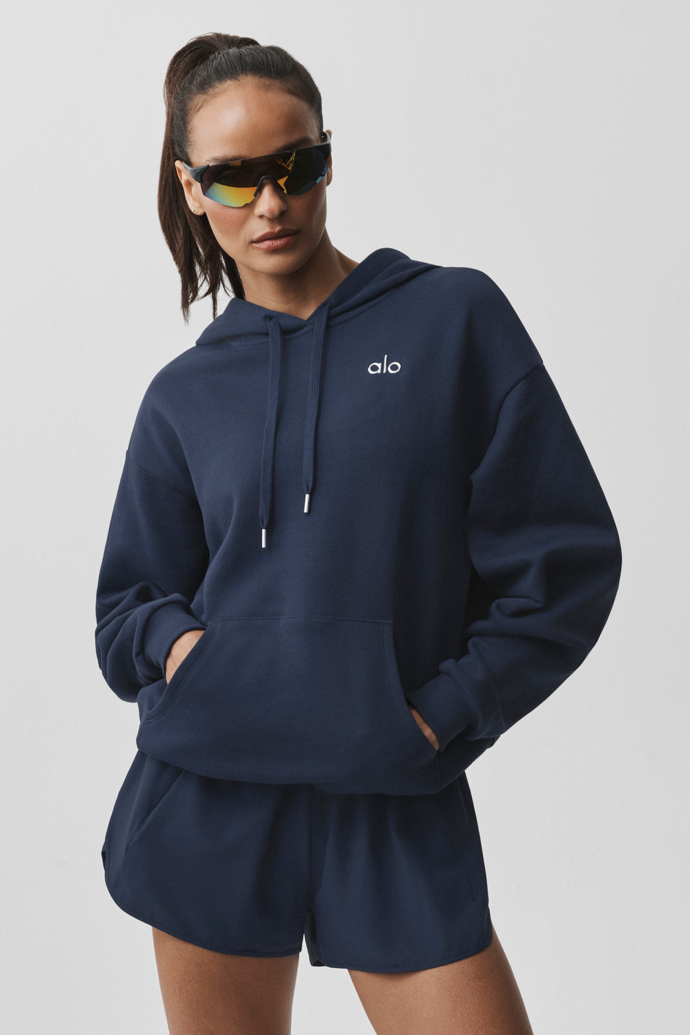 Sweat À Capuche Accolade - Navy