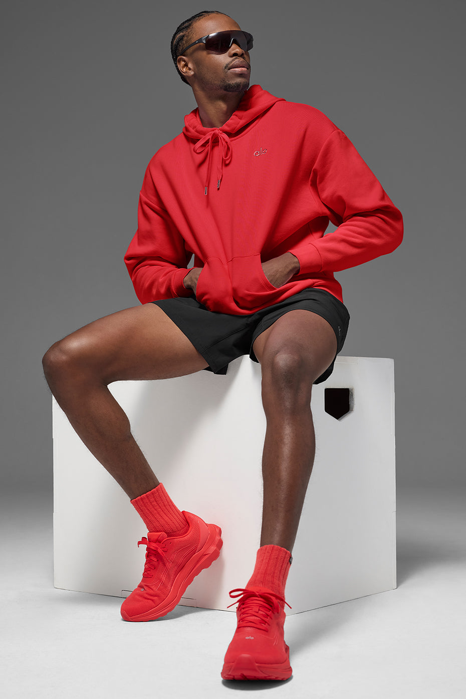 Sweat À Capuche Accolade - Bright Red