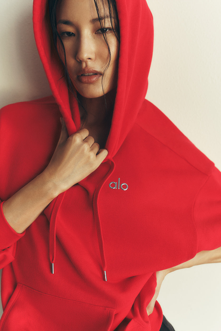 Sweat À Capuche Accolade - Bright Red