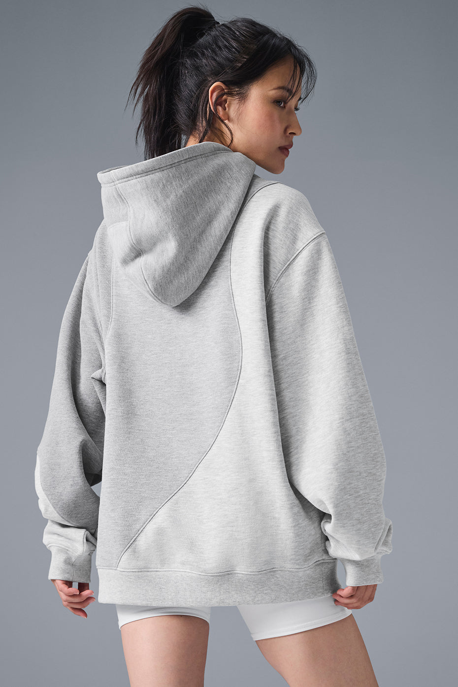 Sweat À Capuche Make Waves - Athletic Heather Grey Tonal