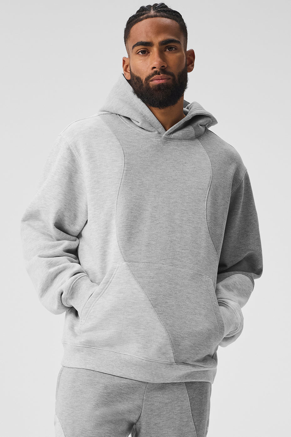 Sweat À Capuche Make Waves - Athletic Heather Grey Tonal