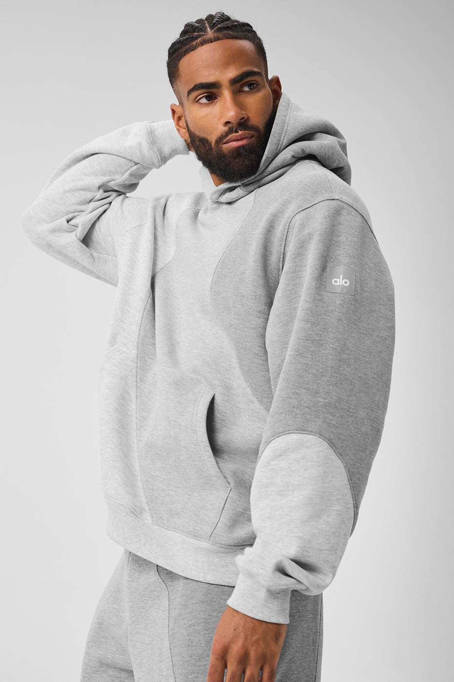 Sweat À Capuche Make Waves - Athletic Heather Grey Tonal