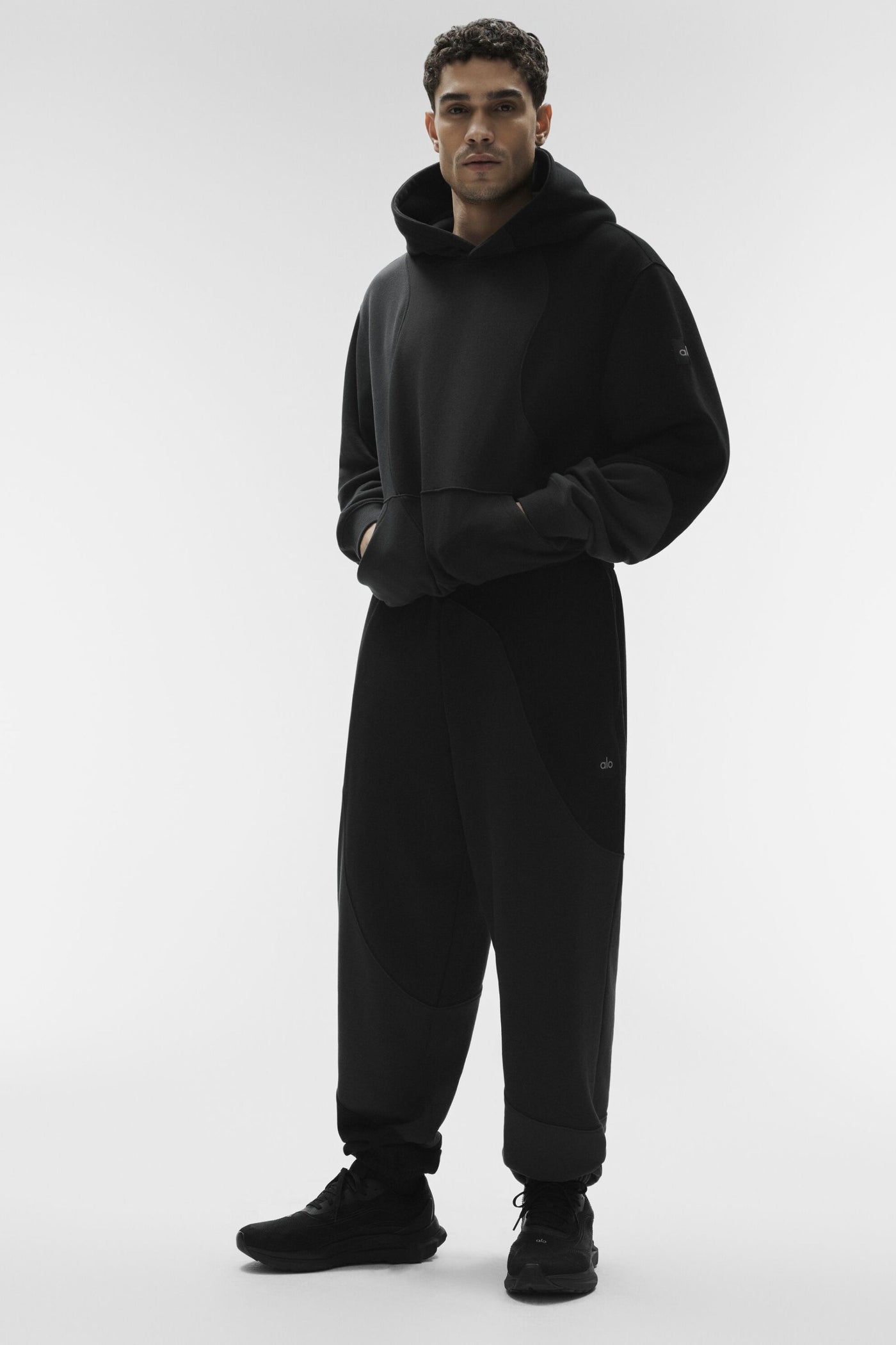 Sweat à capuche Make Waves - Vintage Black Tonal