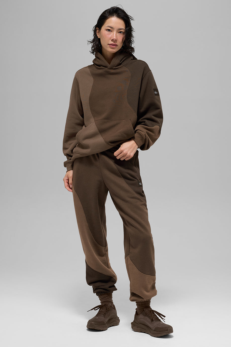 Sweat À Capuche Make Waves - Espresso Tonal