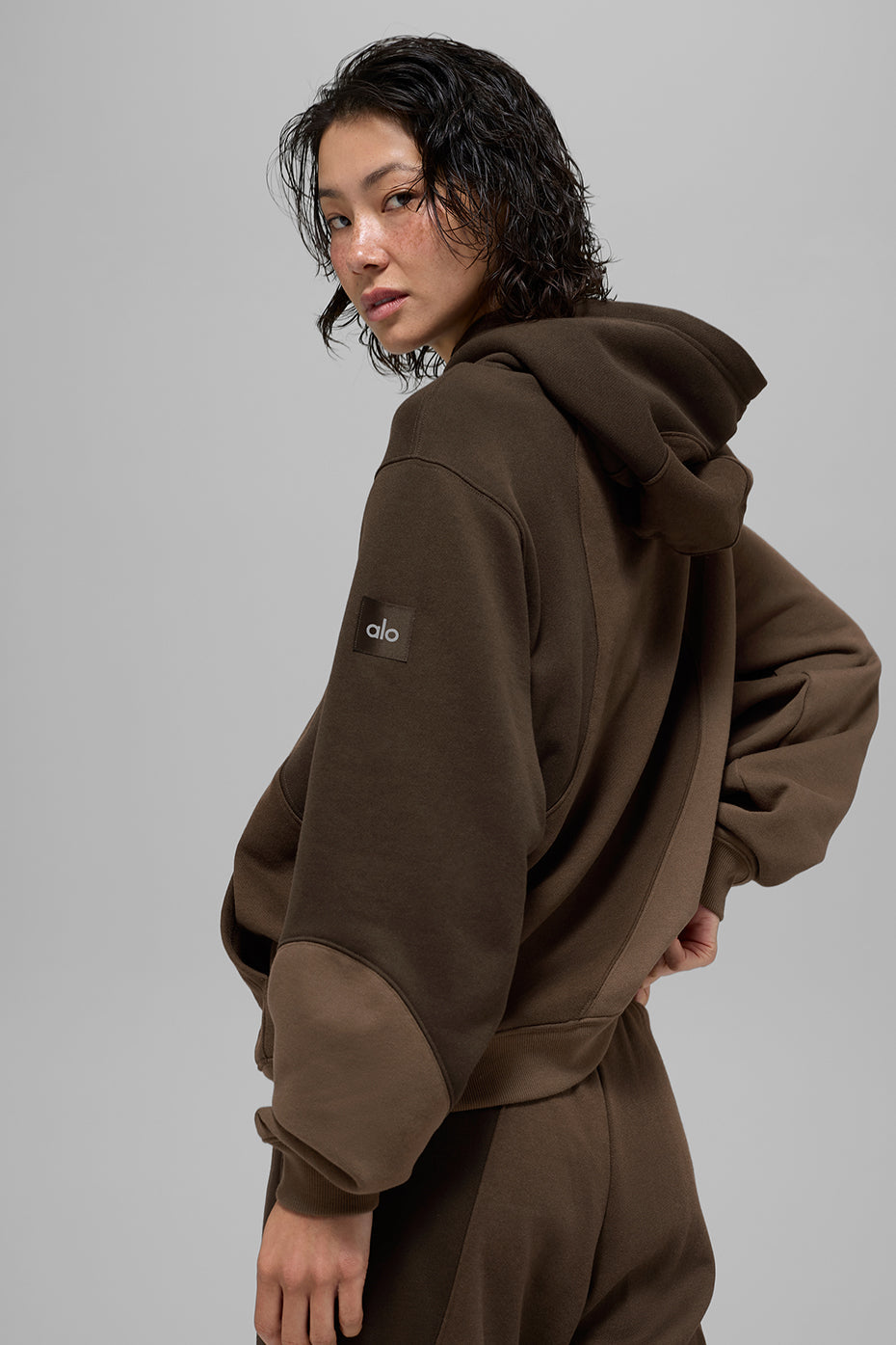 Sweat À Capuche Make Waves - Espresso Tonal
