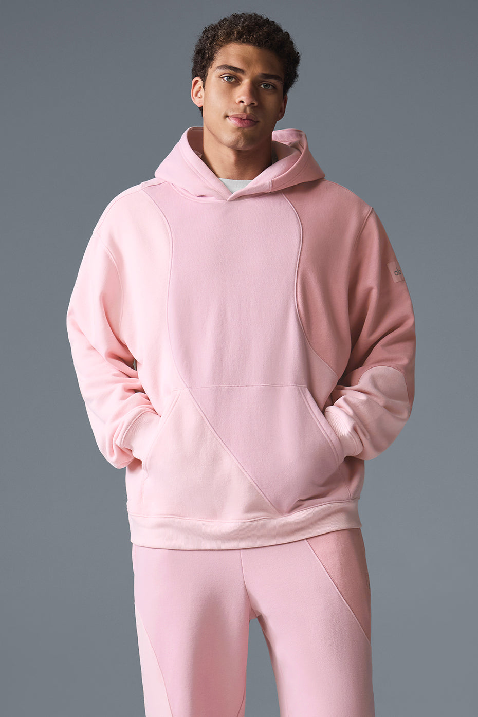 Sweat À Capuche Make Waves - Sunset Pink Tonal