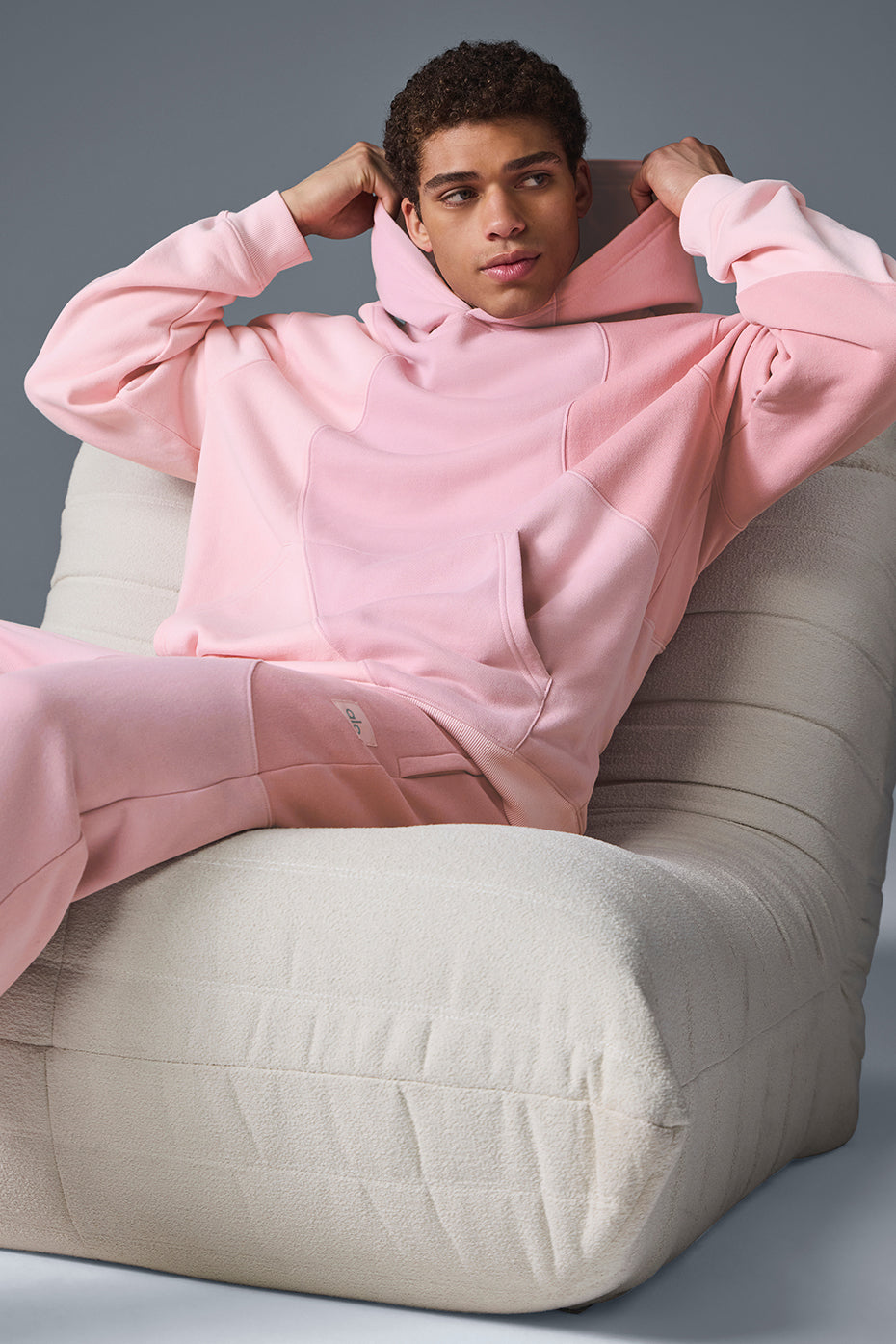 Sweat À Capuche Make Waves - Sunset Pink Tonal
