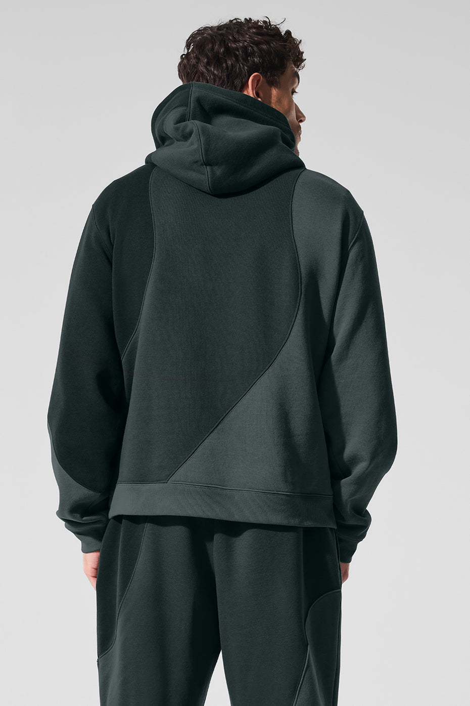Sweat à capuche Make Waves - Charcoal Green Tonal