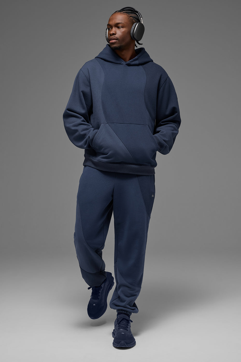 Sweat À Capuche Make Waves - Navy Tonal