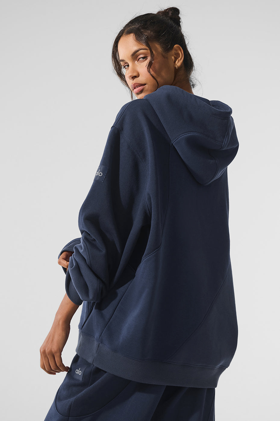 Sweat À Capuche Make Waves - Navy Tonal