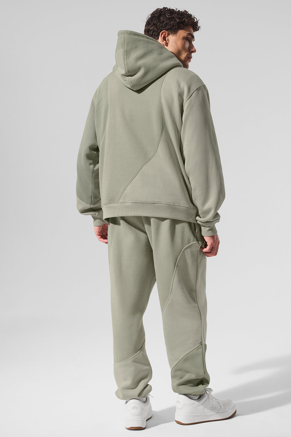 Sweat à capuche Make Waves - Limestone Tonal