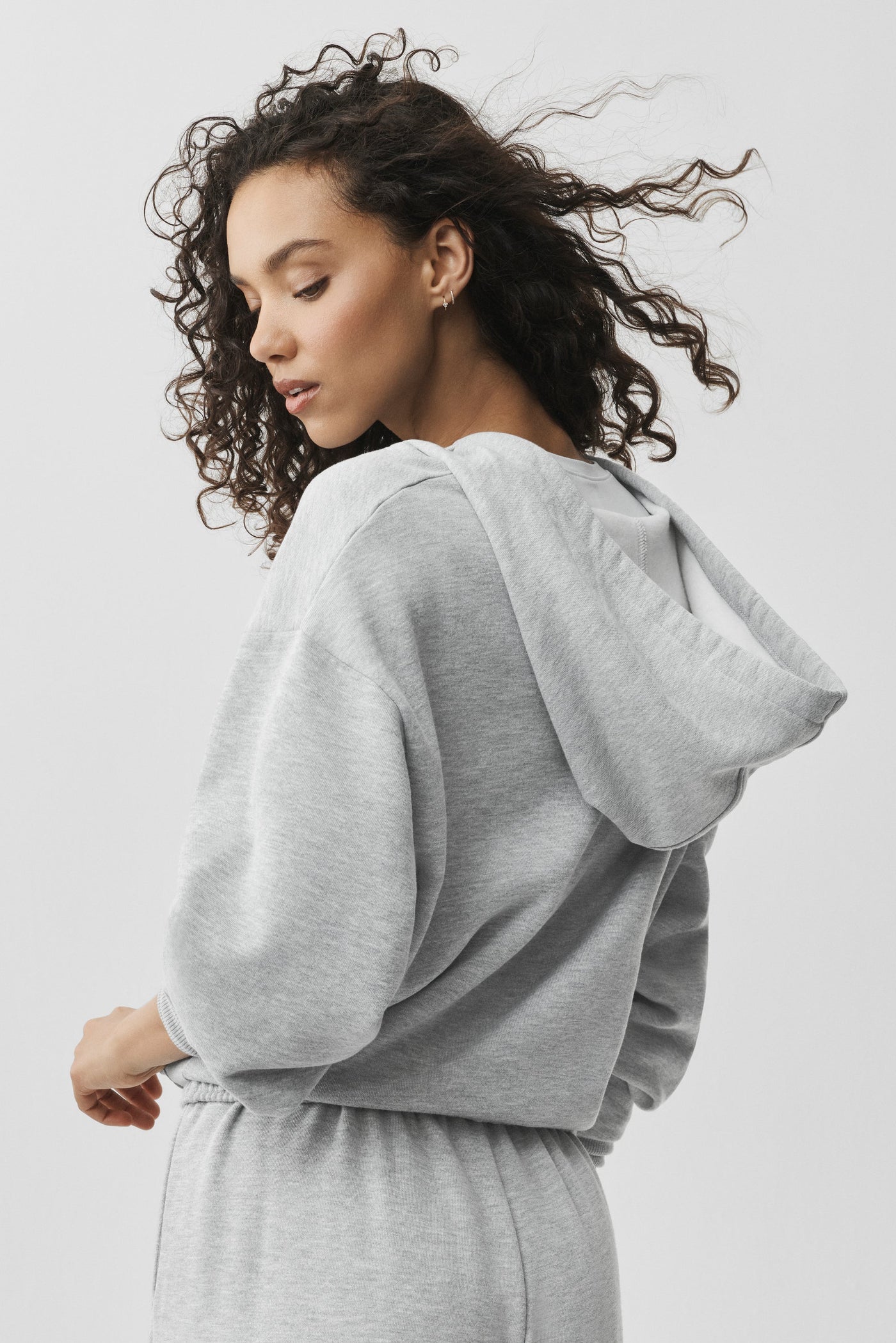 Sweat À Capuche Zippé Accolade - Athletic Heather Grey