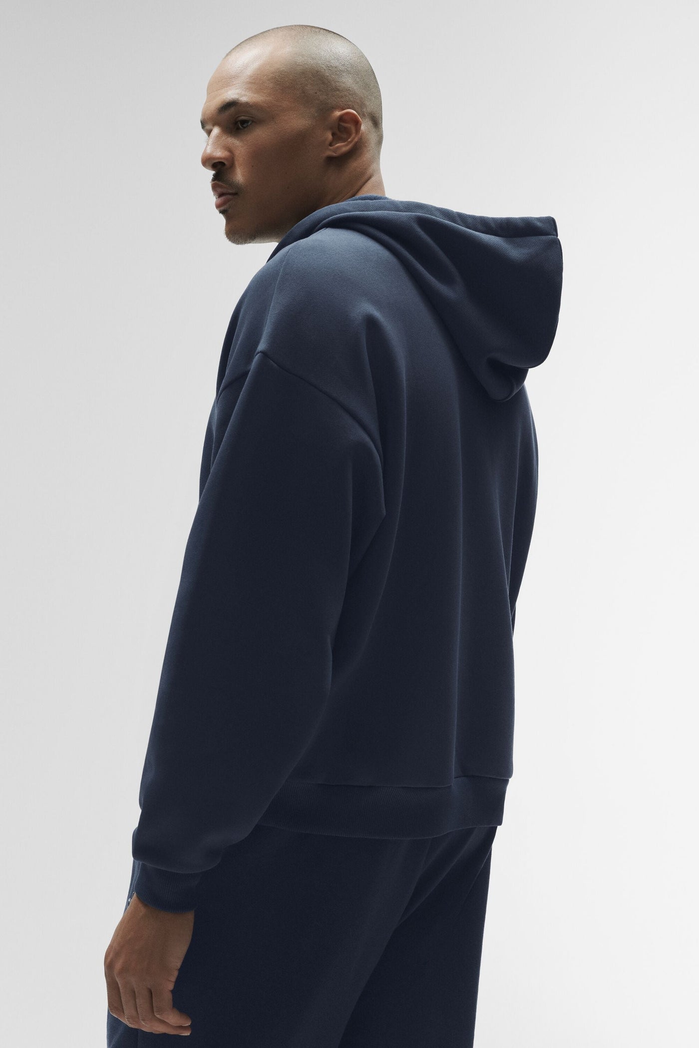 Sweat À Capuche Zippé Accolade - Navy