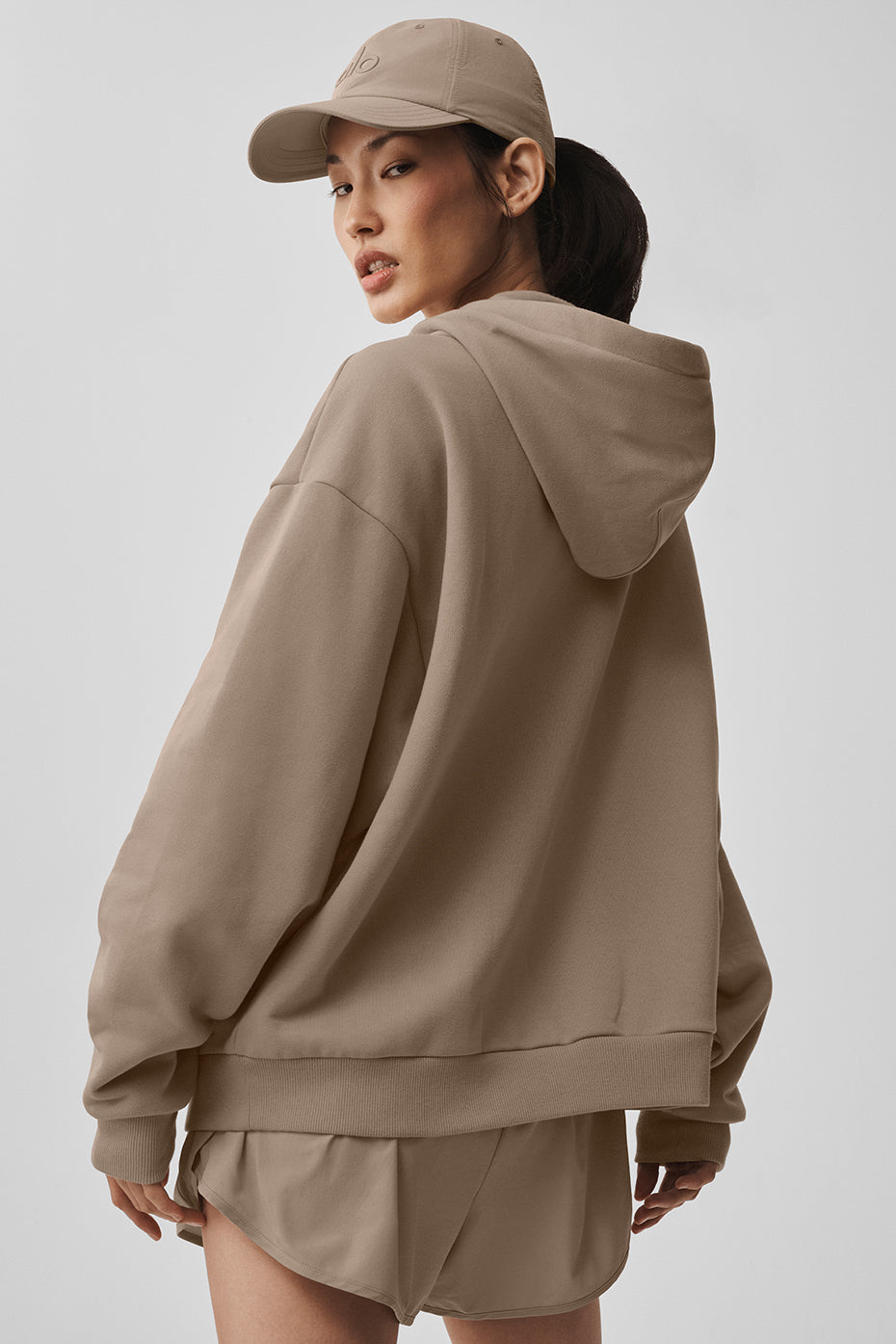 Sweat À Capuche Zippé Accolade - Gravel