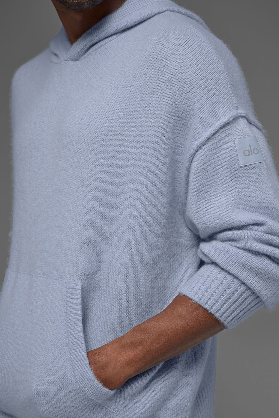 Sweat À Capuche En Laine Et Cachemire New Class - Winter Frost