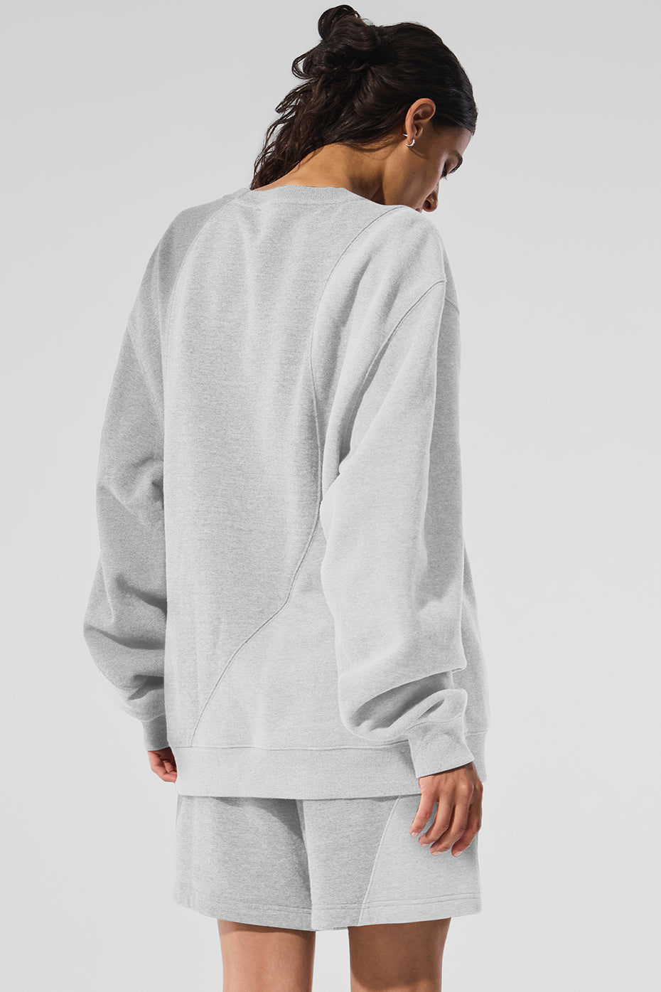 Pull Col Ras-Du-Cou Make Waves - Athletic Heather Grey Tonal
