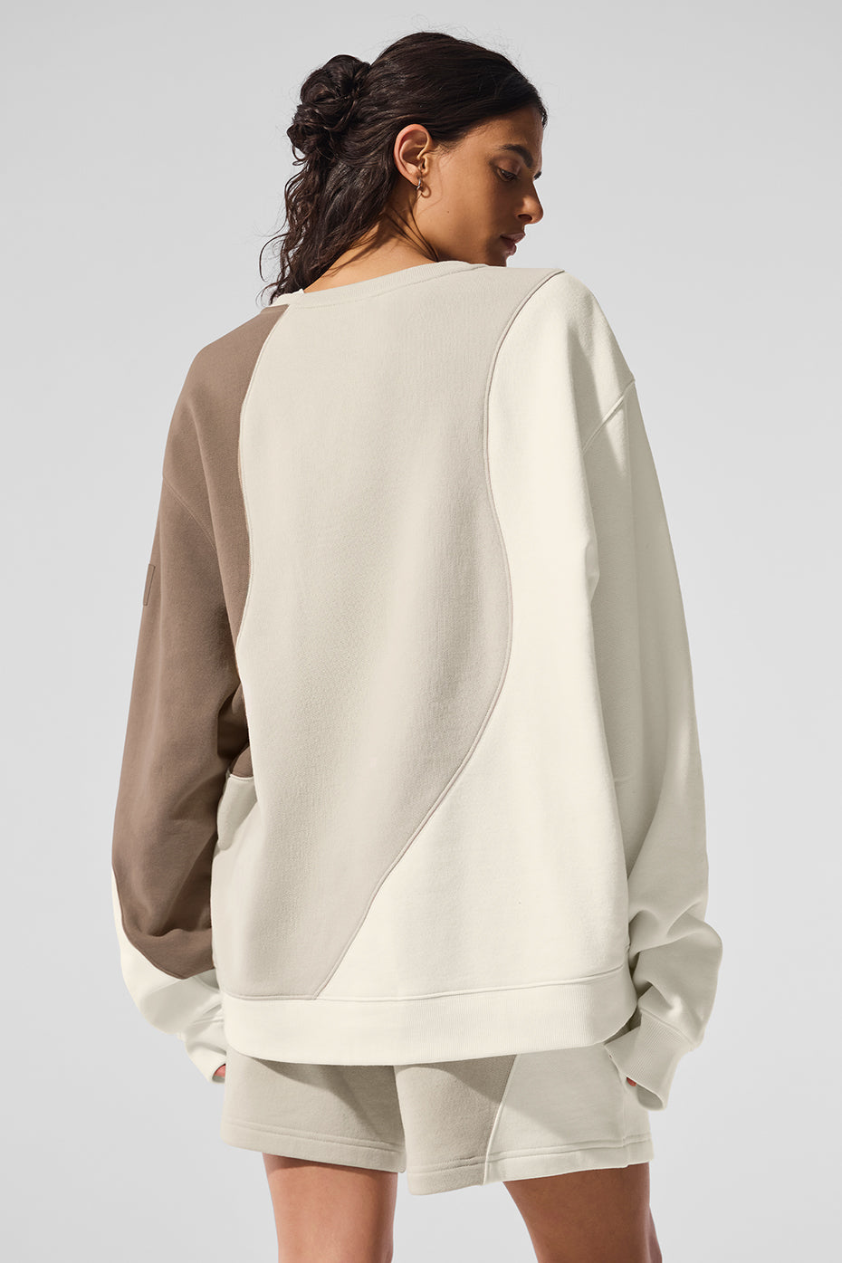 Pull Col Ras-Du-Cou Make Waves - Ivory/Bone/Gravel