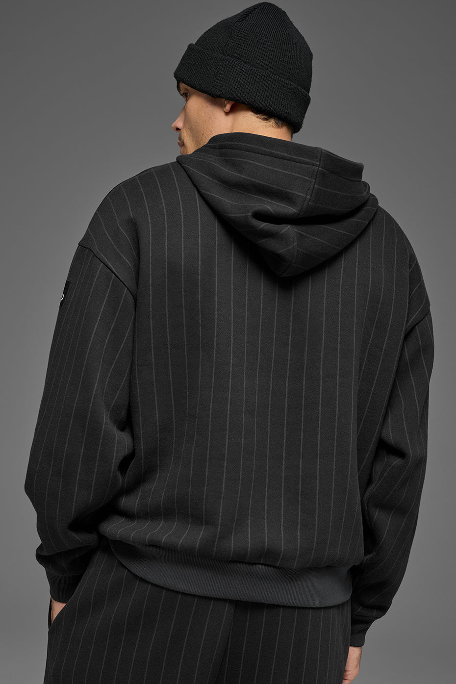 Sweat À Capuche Pinstripe - Black Pinstripe