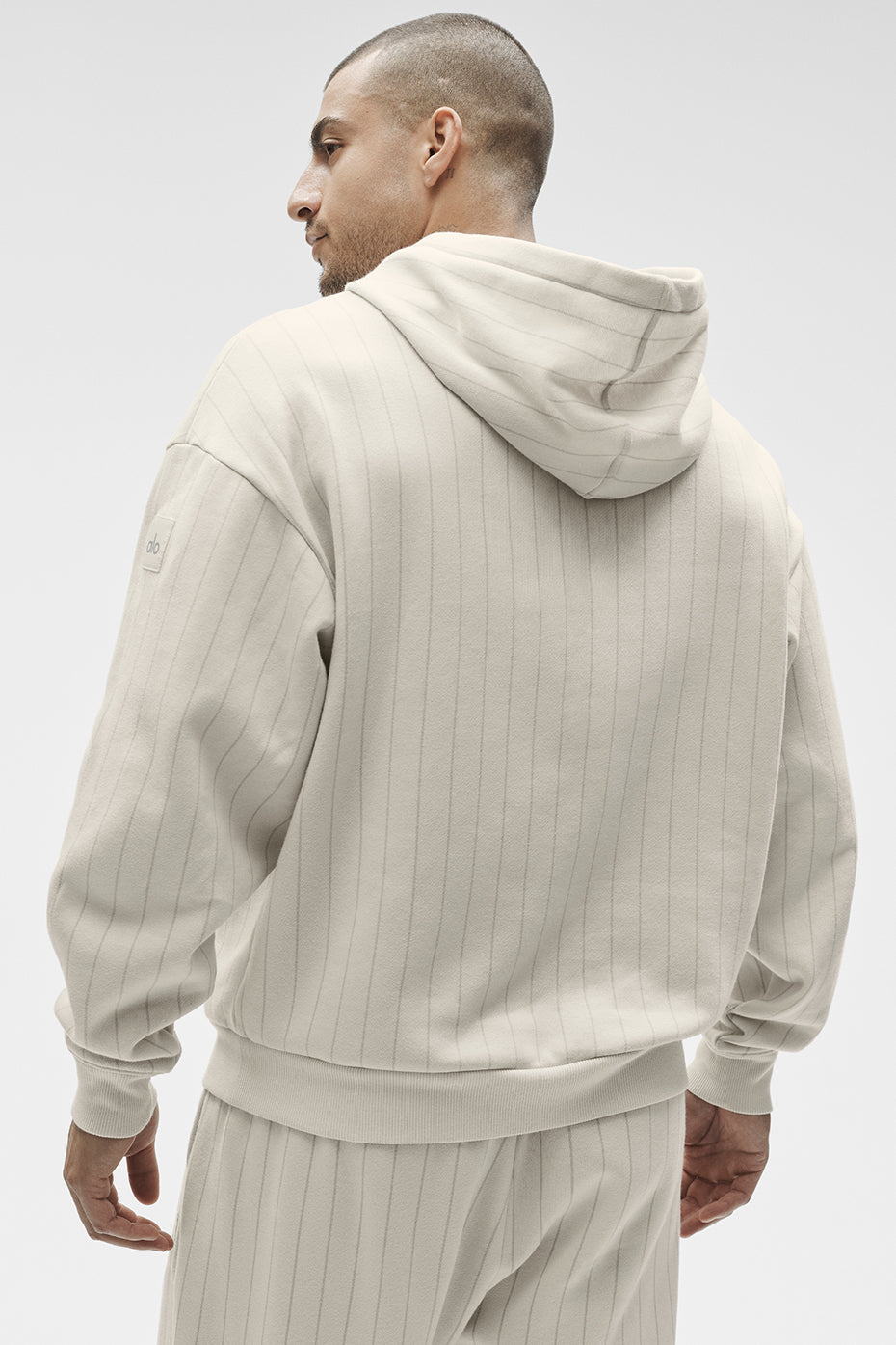 Sweat À Capuche Pinstripe - Bone Pinstripe