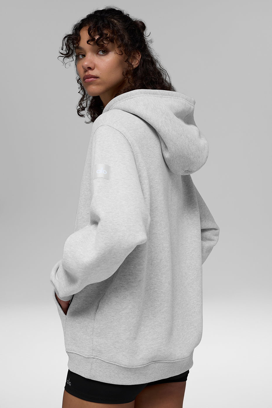 Sweat À Capuche Zippé Épais Renown - Athletic Heather Grey