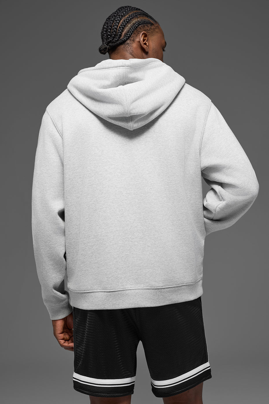 Sweat À Capuche Zippé Épais Renown - Athletic Heather Grey