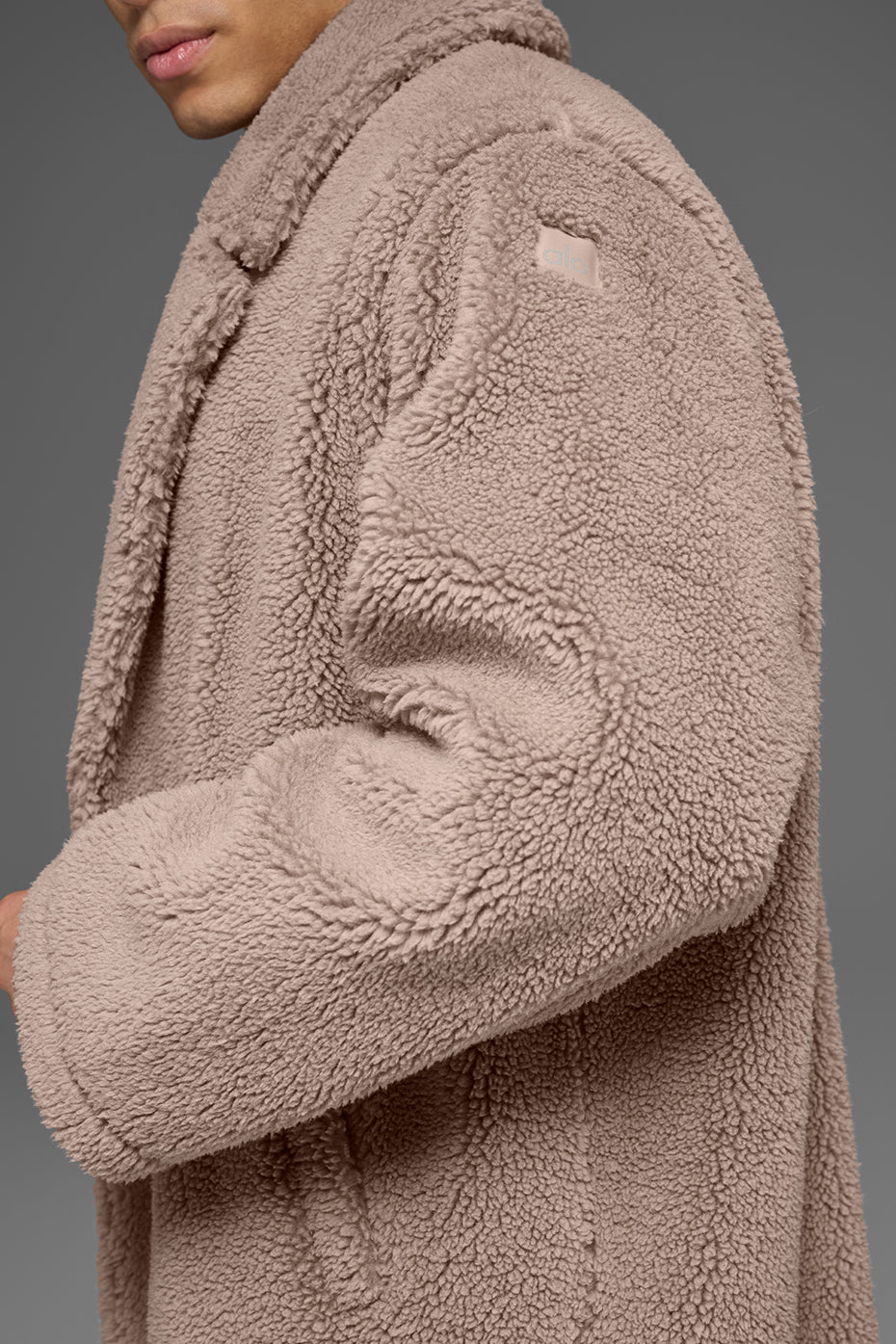 Trench-Coat Sherpa Oversize - Chai Latte