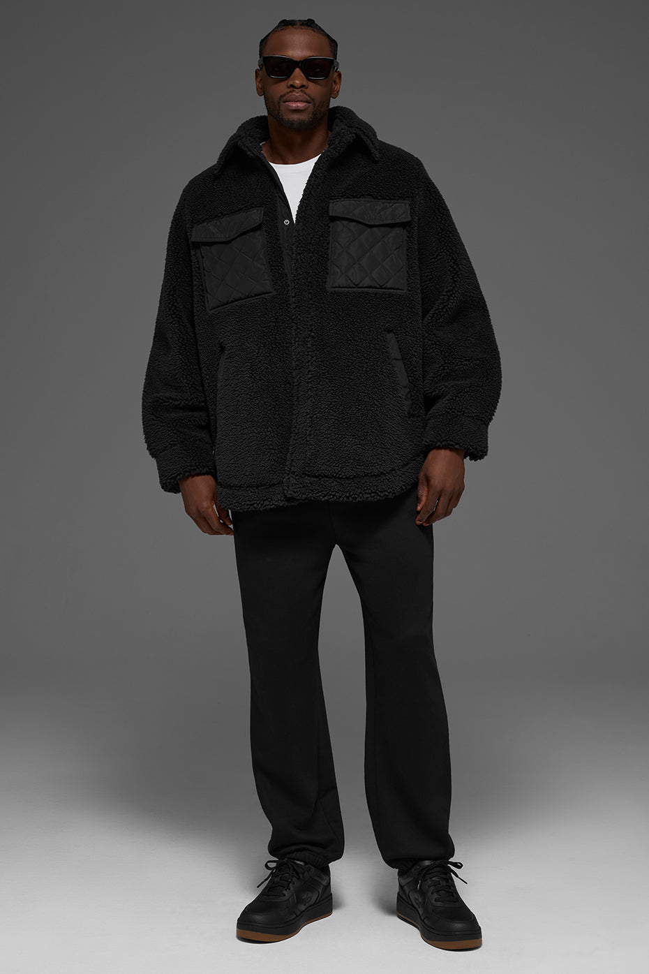 Veste-Chemise Sherpa Edge - Noir