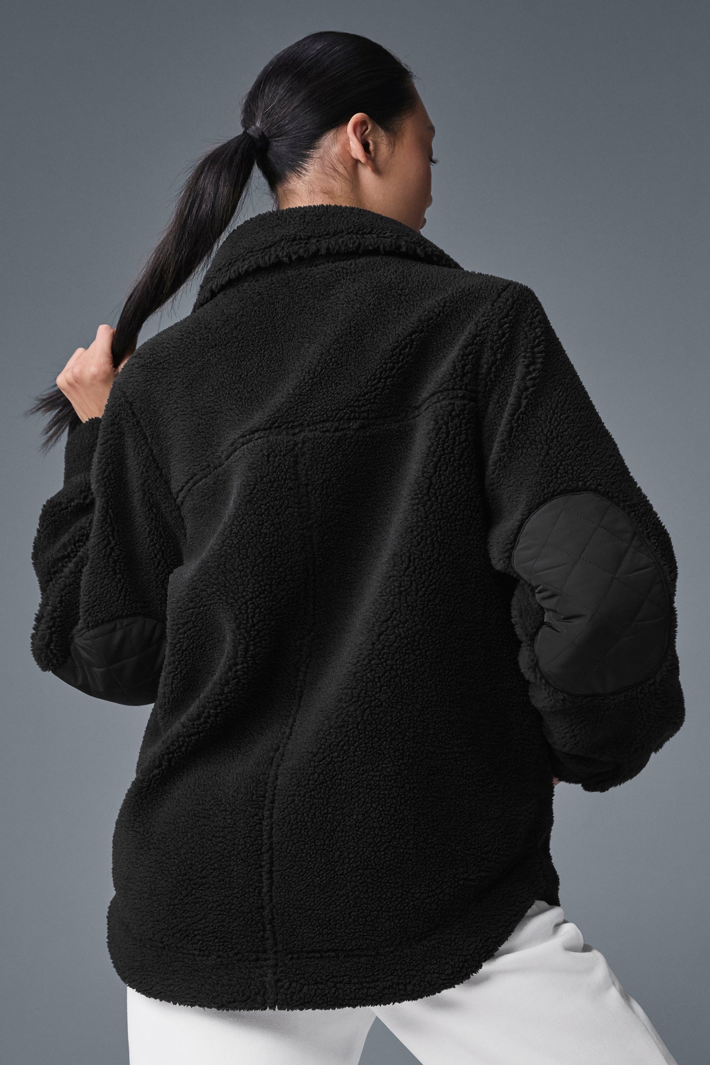 Veste-Chemise Sherpa Edge - Noir