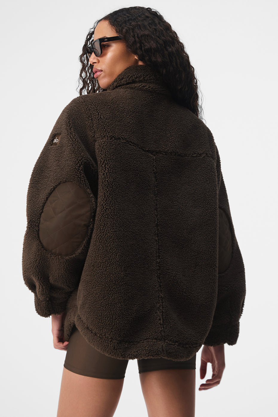 Veste-Chemise Sherpa Edge - Espresso