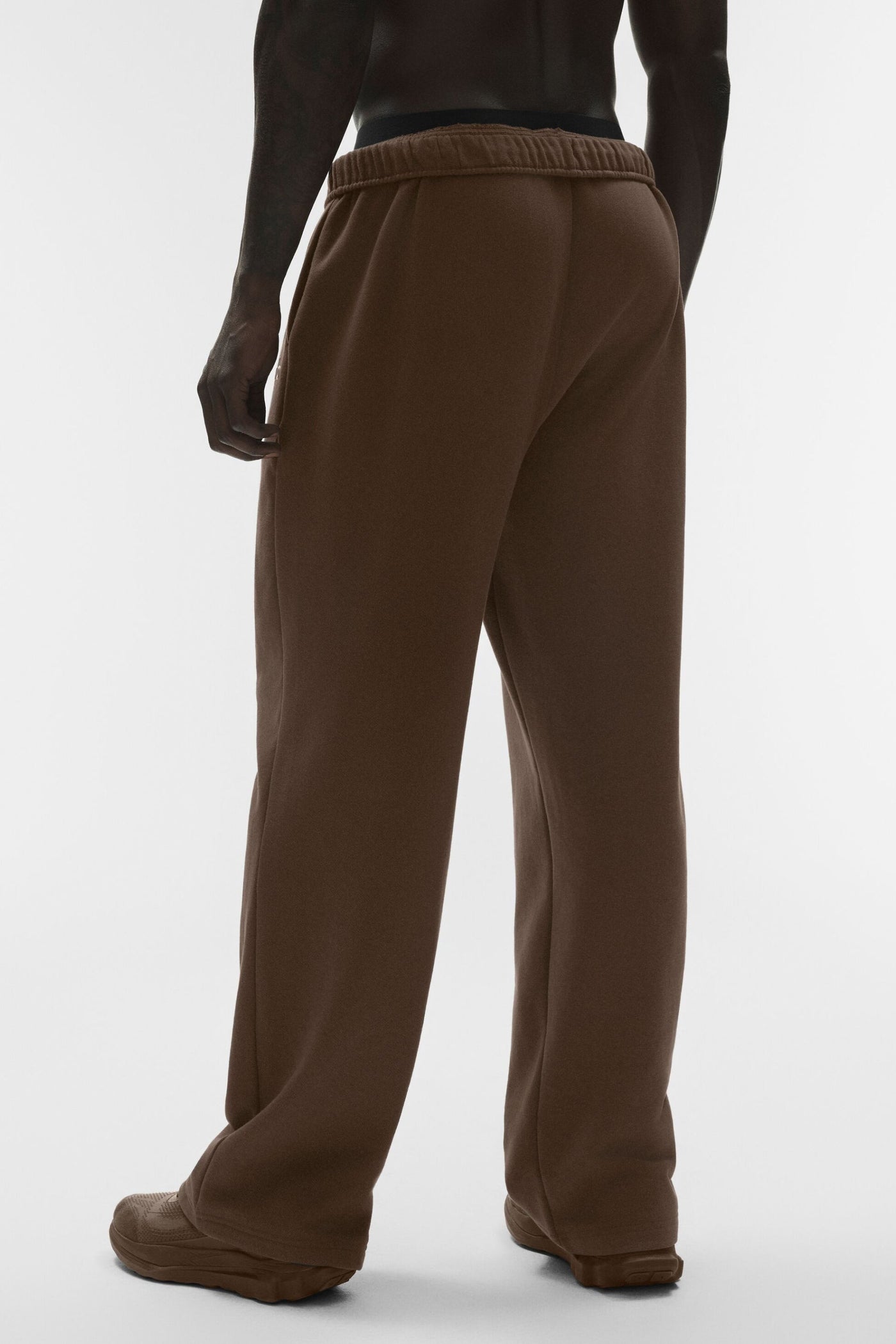 Pantalon De Survêtement Coupe Droite Accolade - Espresso