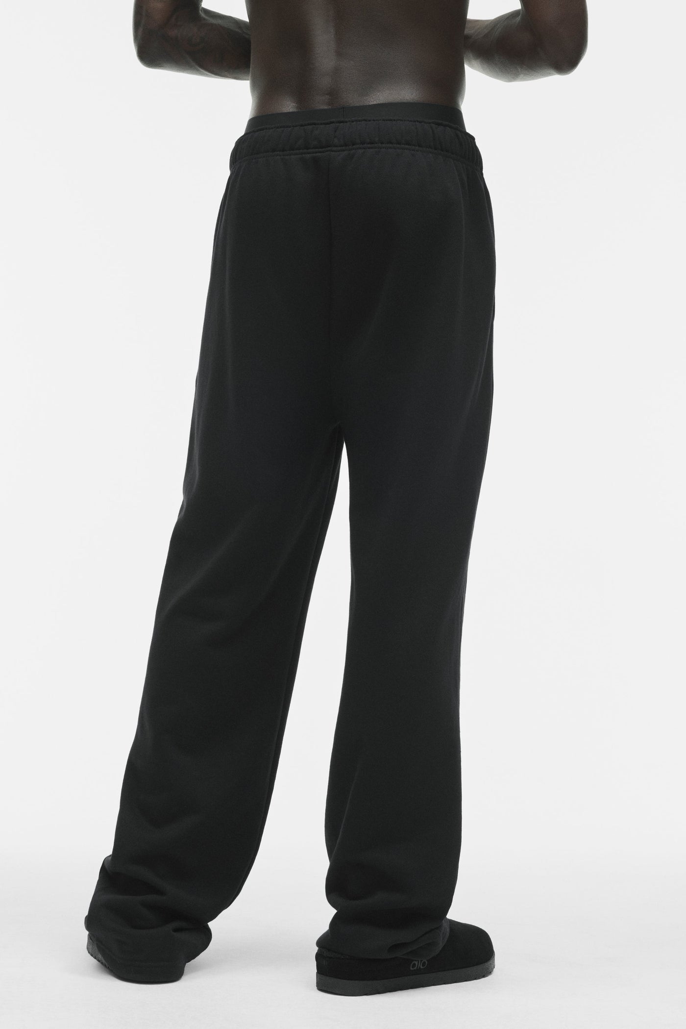 Pantalon De Survêtement Coupe Droite Accolade - Noir