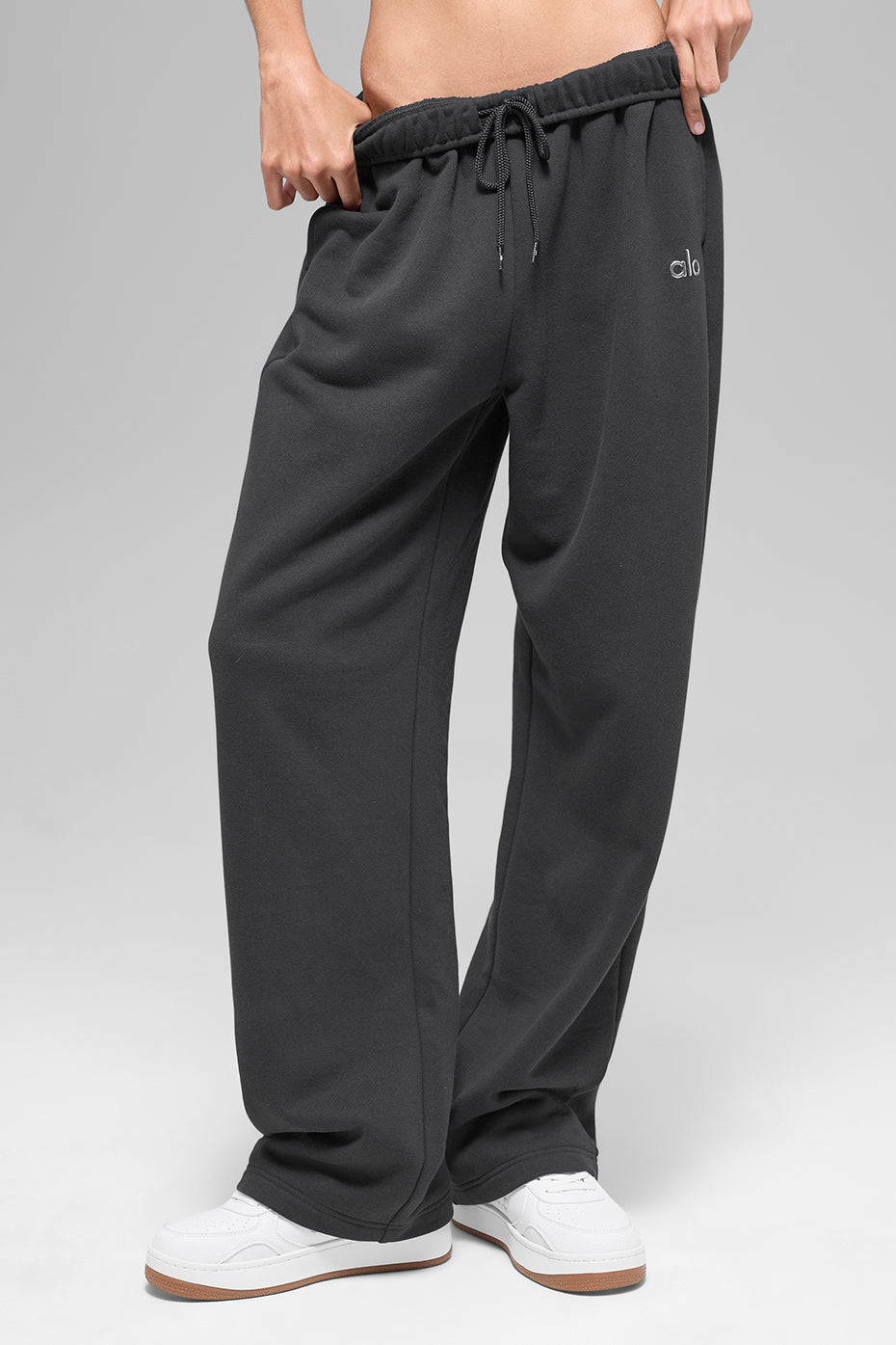 Pantalon De Survêtement Coupe Droite Accolade - Anthracite
